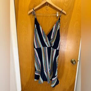 Lush Multicolor Striped Garment